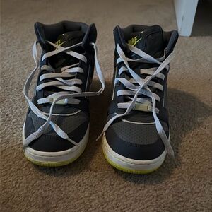 Used Nike Air high top shoes